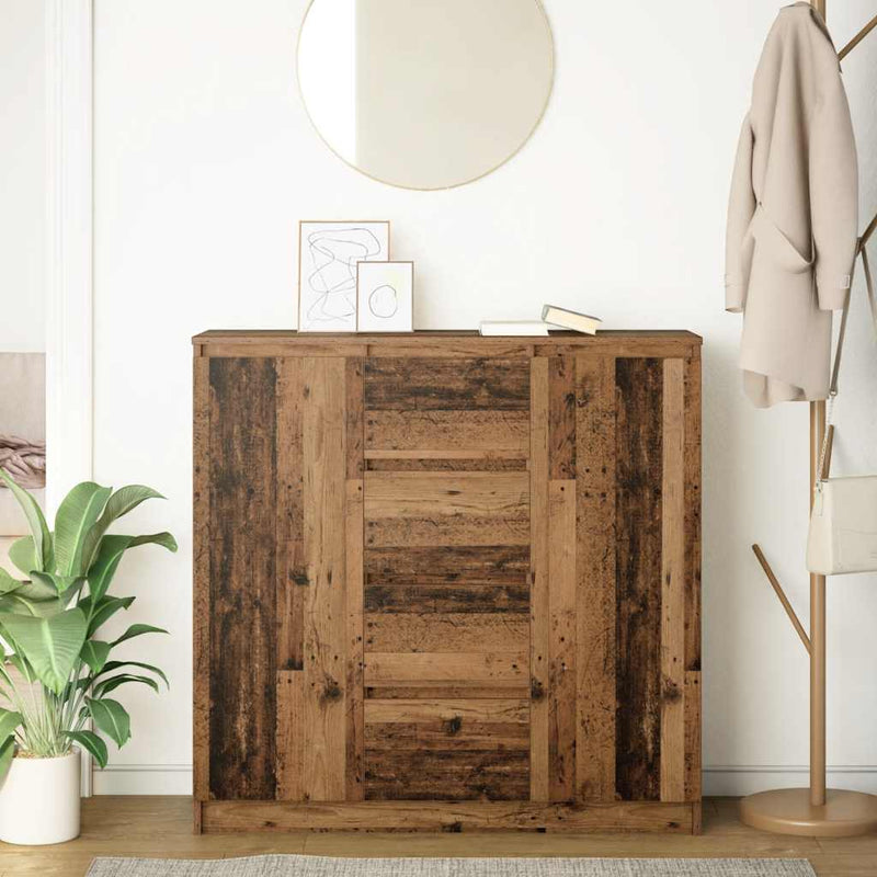 vidaXL antik fa szerelt fa tálalószekrény fiókos 100,5x35x98,5 cm