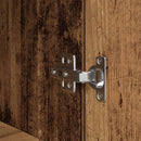 vidaXL antik fa színű szerelt fa magasszekrény 50x35x180 cm