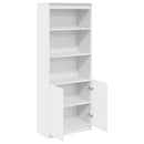 vidaXL fehér szerelt fa magasszekrény 70 x 35 x 180