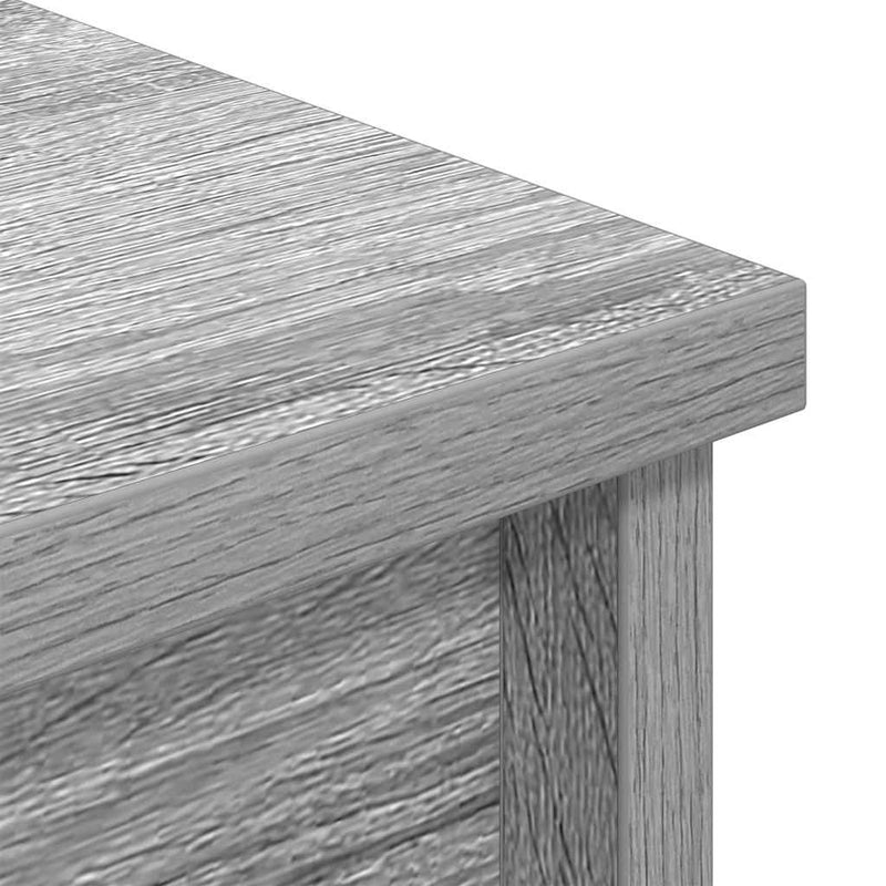 vidaXL szürke sonoma színű szerelt fa magasszekrény 70 x 35 x 180