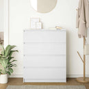 vidaXL fehér szerelt fa tálalószekrény 80x35x99 cm