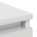 vidaXL fehér szerelt fa tálalószekrény 80x35x99 cm