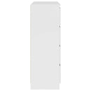 vidaXL fehér szerelt fa tálalóasztal 100x35x99 cm