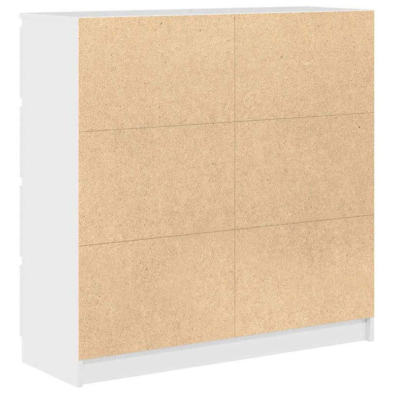 vidaXL fehér szerelt fa tálalóasztal 100x35x99 cm