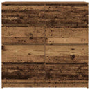 vidaXL antik fa színű szerelt fa tálalószekrény 100x35x99 cm