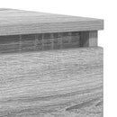 vidaXL szürke sonoma színű szerelt fa tálalószekrény 100x35x76 cm