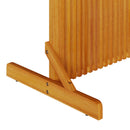 vidaXL Magánszféra Képernyő Barna 79,5 x 50 x 110 cm Tömör Akácfa
