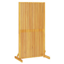 vidaXL Magánszféra Képernyő Barna 79,5 x 50 x 150 cm Tömör Akácfa