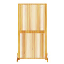 vidaXL Magánszféra Képernyő Barna 79,5 x 50 x 150 cm Tömör Akácfa