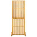 vidaXL Magánszféra Képernyő Barna 79,5 x 50 x 200 cm Tömör Akácfa