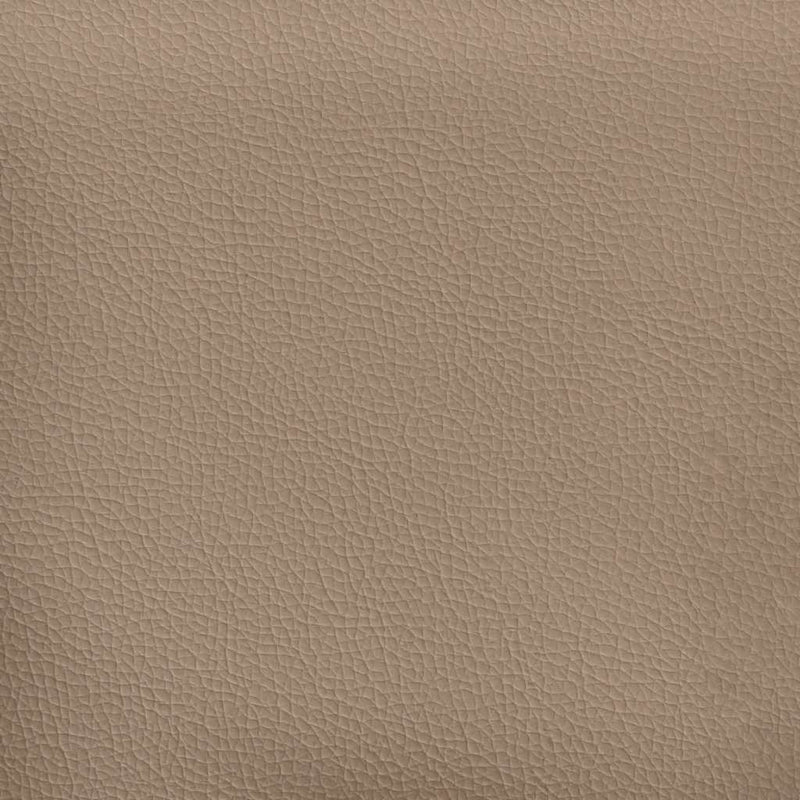 vidaXL cappuccino műbőr 2 üléses kanapé L-alakú kanapéval 125 cm