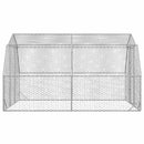 vidaXL Csirkefuttató 2,5x4x2,25 m horganyzott acél