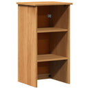 vidaXL Fürdőszoba bútor szett VIGO Barna és Méz barna 37 x 34 x 150 cm