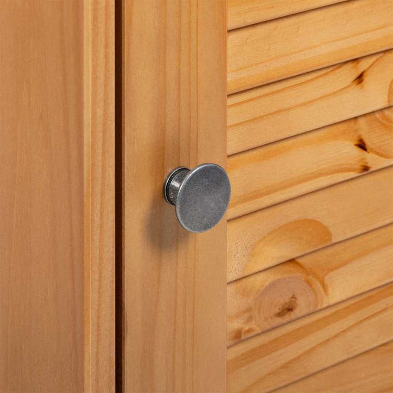 vidaXL Fürdőszoba bútor szett polcokkal VIGO 2 pcs Barna és Méz barna