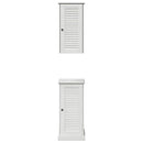 vidaXL Fürdőszoba bútor szett VIGO 2 pcs antik fehér 37 x 34 x 80 cm