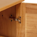 vidaXL Fürdőszoba bútor szett VIGO 2 pcs Barna 67.5 x 34 x 80 cm