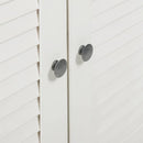 vidaXL Fürdőszoba bútor szett polcokkal 2 pcs Barna 67.5 x 34 x 80 cm