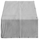 vidaXL kültéri kutyakennel fedéllel 3x2x1,9 m horganyzott acélból