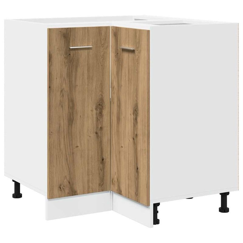 vidaXL Lyon 11 darabos konyhaszekrény készlet Kézműves tölgy műszaki fa