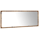 vidaXL 3 részes antik fa színű szerelt fa fürdőszobai bútorszett