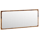 vidaXL 4 részes antik fa színű szerelt fa fürdőszobai bútorszett