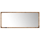 vidaXL 5 részes antik fa színű szerelt fa fürdőszobai bútorszett