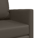 vidaXL Kanapéágy 60cm Szürke Mübőr