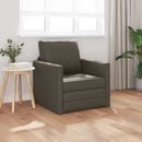 vidaXL Kanapéágy 60cm Szürke Mübőr