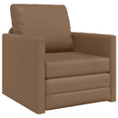 vidaXL Kanapéágy 60cm Cappuccino Mübőr