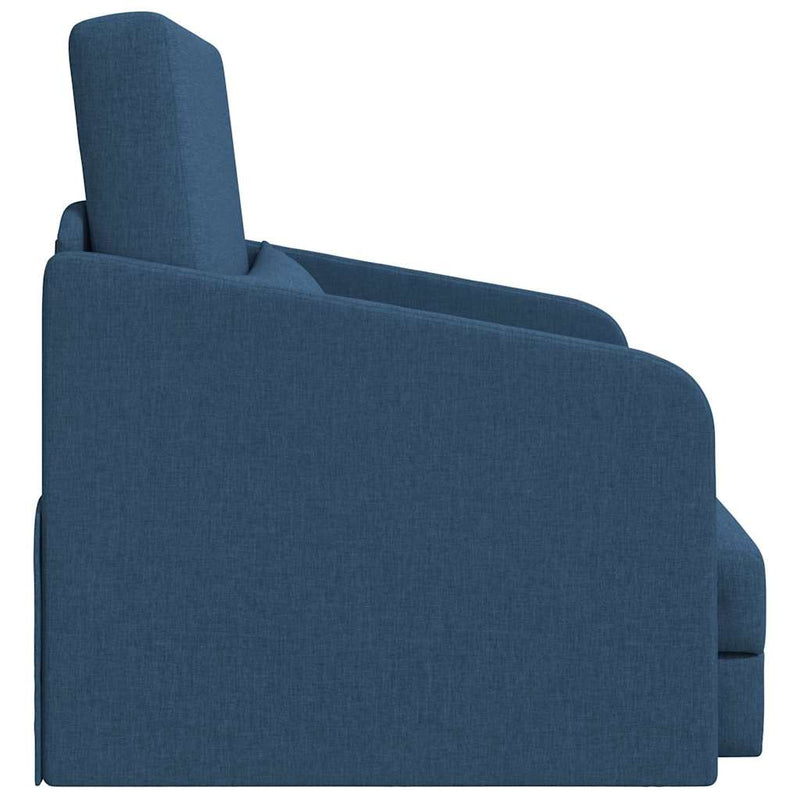 vidaXL Kanapéágy Kék 65 x 80 x 83 cm szövet