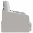 vidaXL Kanapéágy Felhőszürke 65 x 80 x 83 cm Bársony