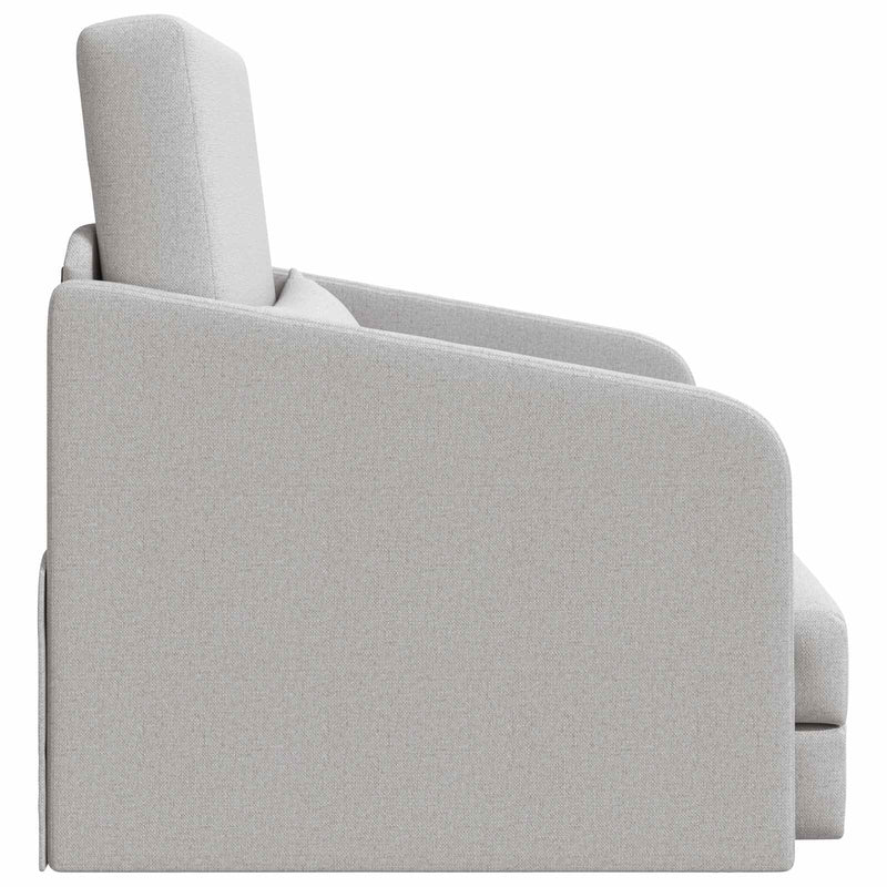 vidaXL Kanapéágy Felhőszürke 65 x 80 x 83 cm Bársony