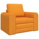 vidaXL Kanapéágy Sötét sárga 98 x 71 x 83 cm szövet