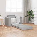 vidaXL Kanapéágy Felhőszürke 98 x 71 x 83 cm Bársony