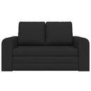 vidaXL Kanapéágy 60cm Fekete szövet