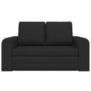 vidaXL Kanapéágy Fekete 148 x 71 x 83 cm szövet