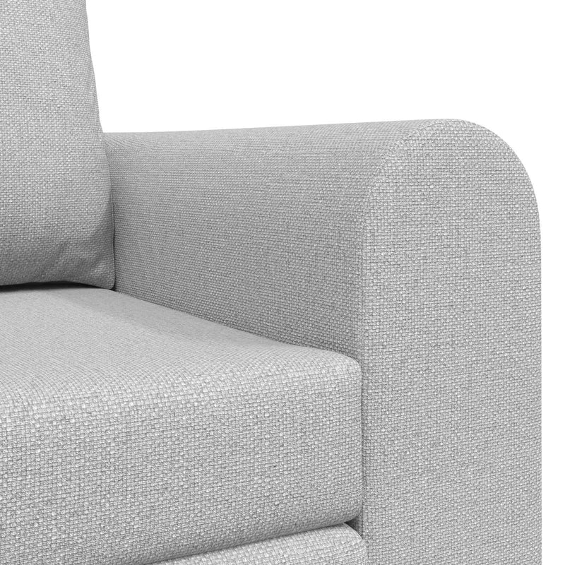 vidaXL Kanapéágy Felhőszürke 148 x 71 x 83 cm Bársony