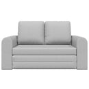 vidaXL Kanapéágy Felhőszürke 148 x 71 x 83 cm Bársony