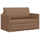 vidaXL Kanapéágy Cappuccino 124 x 71 x 78 cm Mübőr