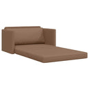 vidaXL Kanapéágy Cappuccino 124 x 71 x 78 cm Mübőr