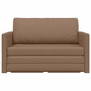 vidaXL Kanapéágy Cappuccino 124 x 71 x 78 cm Mübőr