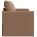 vidaXL Kanapéágy Cappuccino 124 x 71 x 78 cm Mübőr