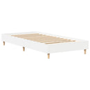 vidaXL fehér szerelt fa ágykeret matrac nélkül 90 x 200 cm
