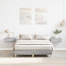 vidaXL sonoma tölgyszínű szerelt fa ágykeret matrac nélkül 135 x 190cm