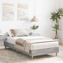 vidaXL sonoma tölgyszínű szerelt fa ágykeret matrac nélkül 90 x 190 cm