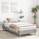 vidaXL sonoma tölgyszínű szerelt fa ágykeret matrac nélkül 75 x 190 cm