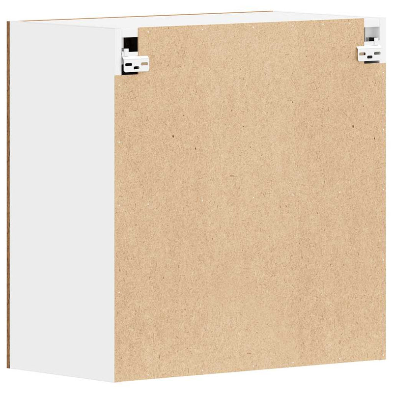 vidaXL “Lyon” antik fa színű szerelt fa konyhai fali szekrény