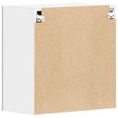 vidaXL betonszürke szerelt fa konyhai fali szekrény 60x31x60 cm