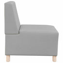 vidaXL Karfa Nélküli Modularis Kanapé Egység Felhőszürke szövet