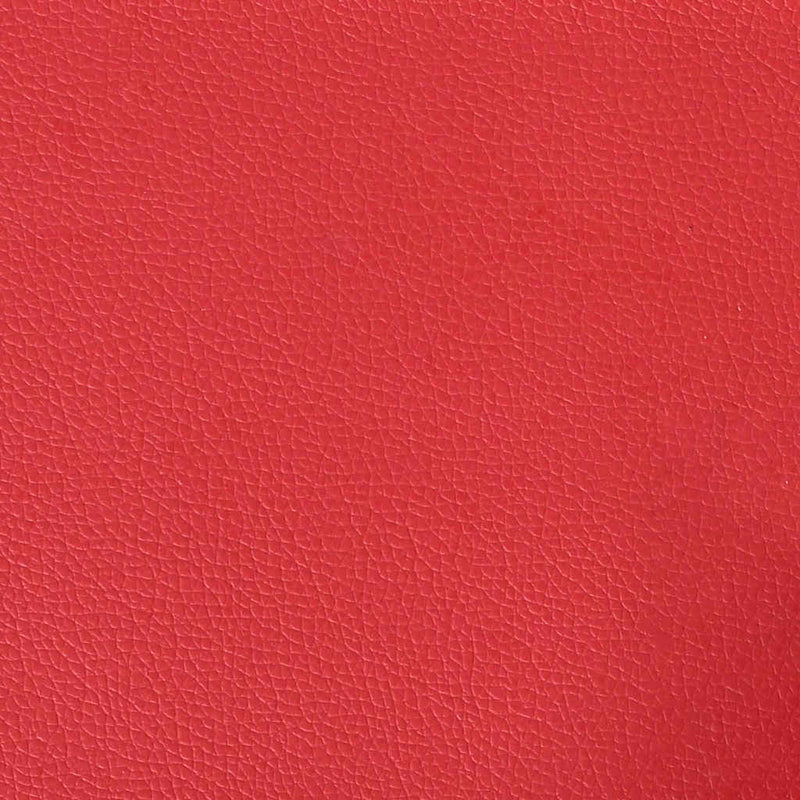 vidaXL piros műbőr karfa nélküli kanapészék 55 cm